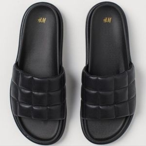 H&M Quilted Chunky Sandals